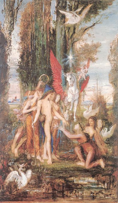 Gustave Moreau Hesiod and the Muses